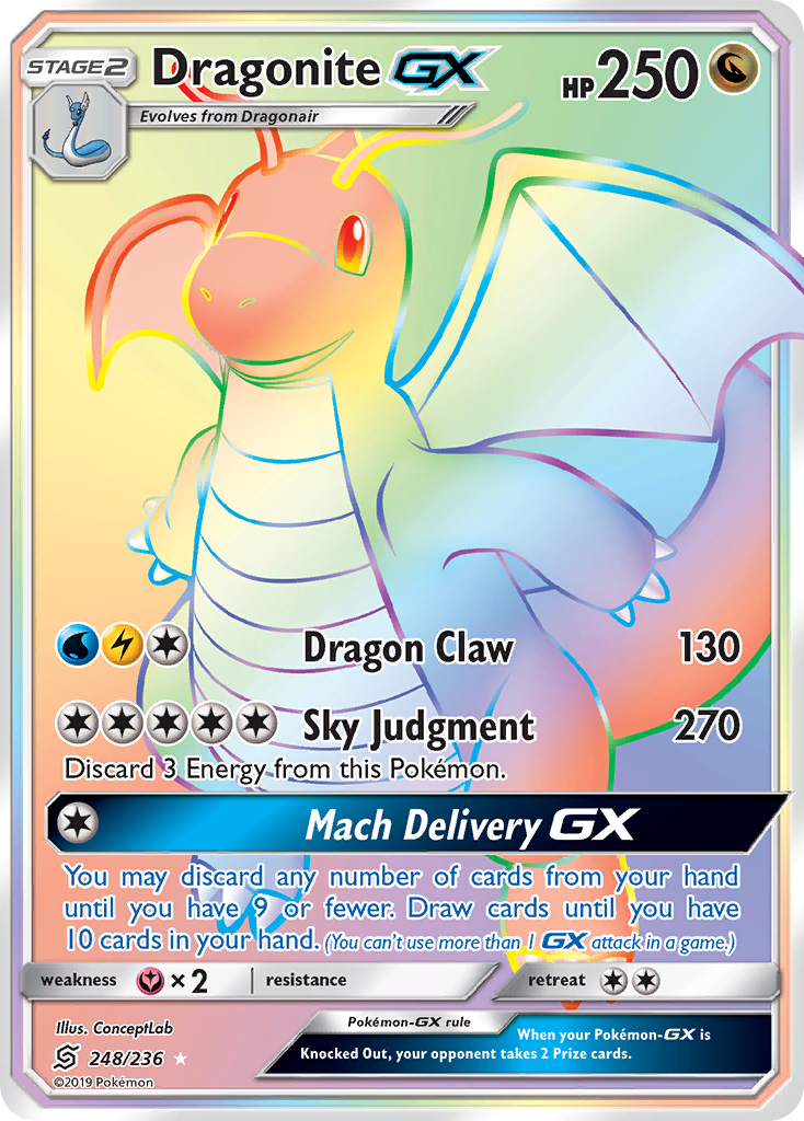 Dragonite GX (248/236) [Sun & Moon: Unified Minds] | Rock City Comics