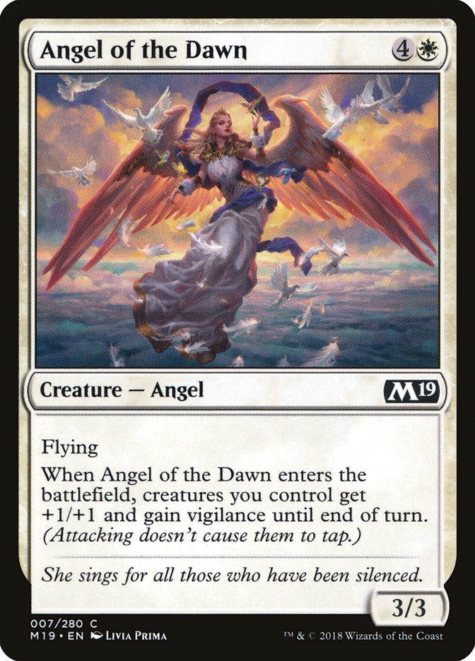 Angel of the Dawn [Core Set 2019] | Rock City Comics