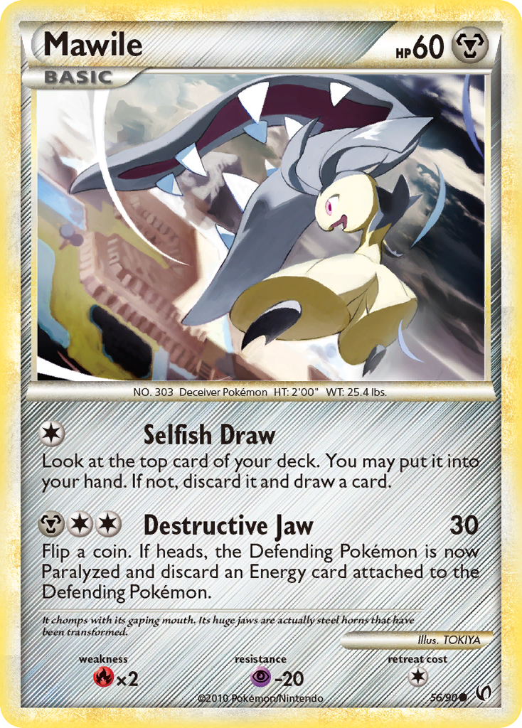 Mawile (56/90) [HeartGold & SoulSilver: Undaunted] | Rock City Comics