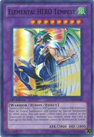 Elemental HERO Tempest [LCGX-EN048] Super Rare | Rock City Comics