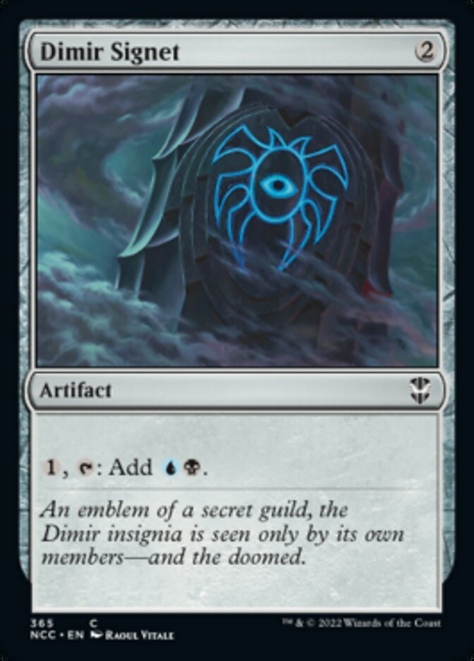 Dimir Signet [Streets of New Capenna Commander] | Rock City Comics