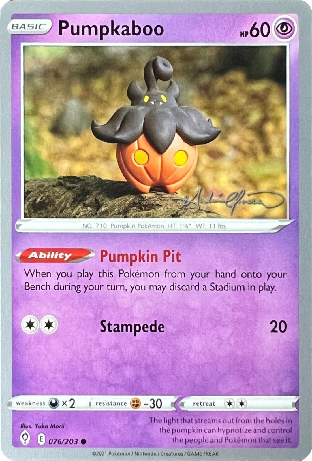 Pumpkaboo (076/203) (The Shape of Mew - Andre Chiasson) [World Championships 2022] | Rock City Comics