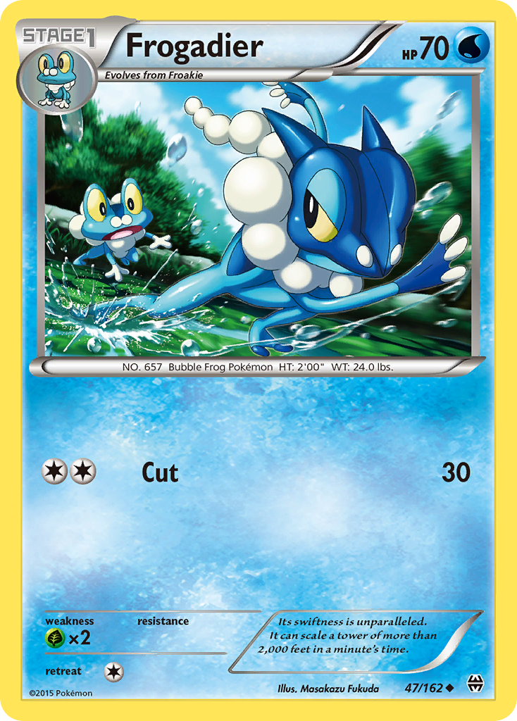 Frogadier (47/162) [XY: BREAKthrough] | Rock City Comics