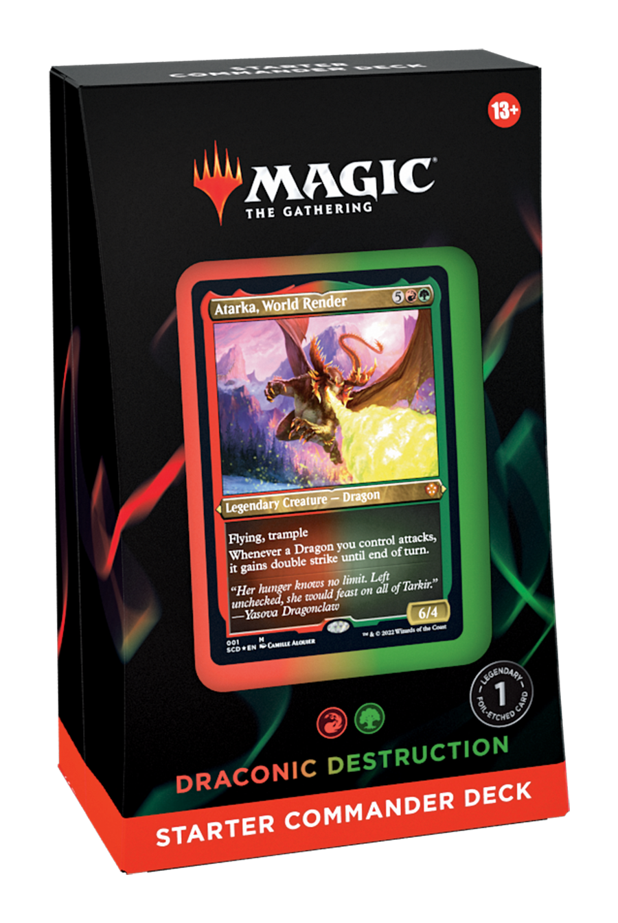 Starter Commander Deck (Draconic Destruction) | Rock City Comics