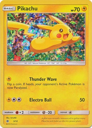 Pikachu (5/12) [McDonald's Promos: 2017 Collection] | Rock City Comics