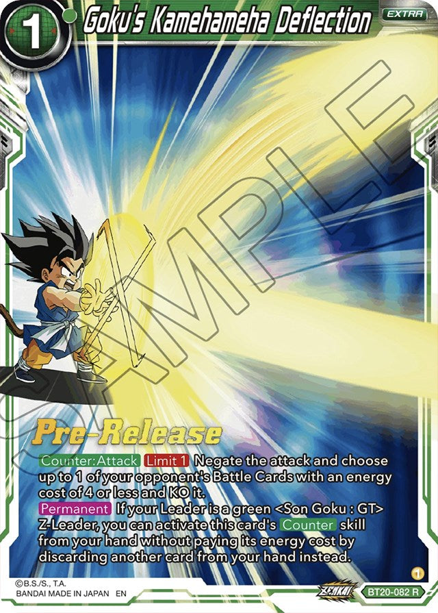 Goku's Kamehameha Deflection (BT20-082) [Power Absorbed Prerelease Promos] | Rock City Comics