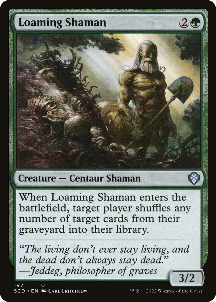 Loaming Shaman [Starter Commander Decks] | Rock City Comics