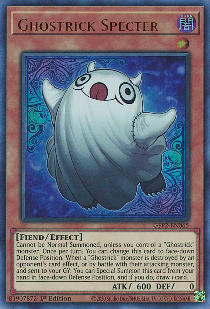 Ghostrick Specter [GFP2-EN065] Ultra Rare | Rock City Comics