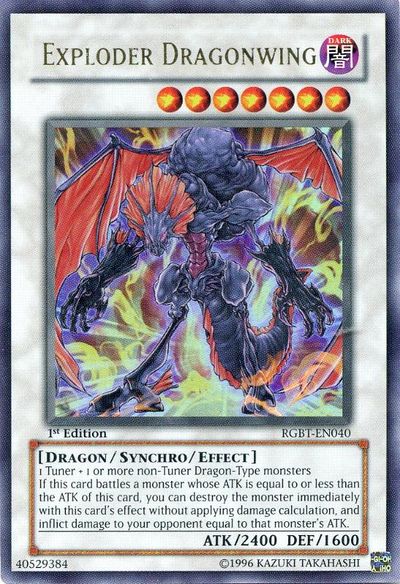 Exploder Dragonwing [RGBT-EN040] Ultra Rare | Rock City Comics