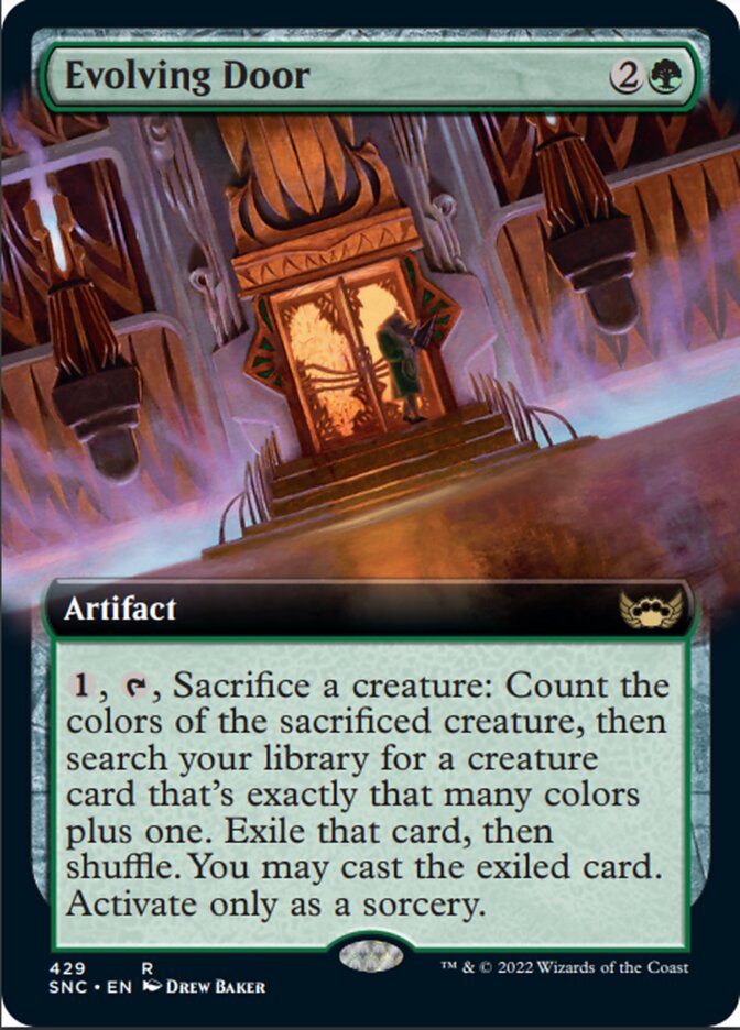 Evolving Door (Extended Art) [Streets of New Capenna] | Rock City Comics