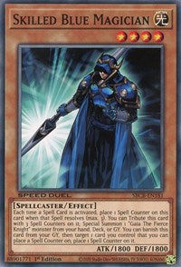 Skilled Blue Magician [SBCB-EN181] Common | Rock City Comics