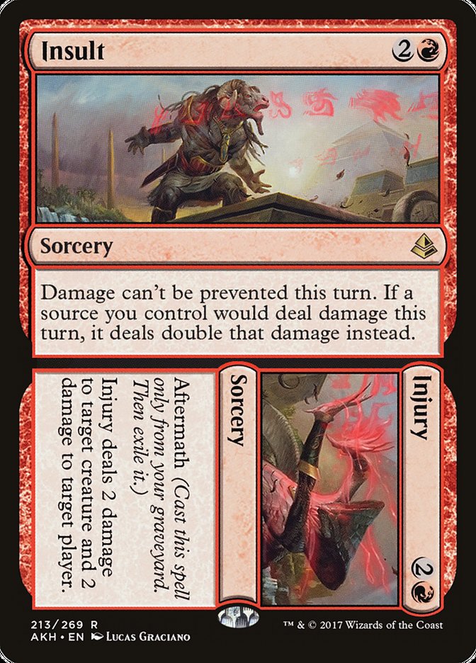 Insult // Injury [Amonkhet] | Rock City Comics