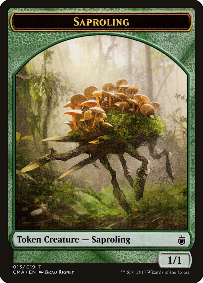 Saproling [Commander Anthology Tokens] | Rock City Comics