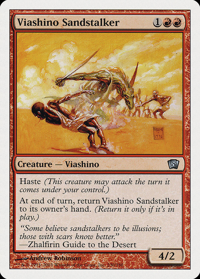 Viashino Sandstalker [Eighth Edition] | Rock City Comics