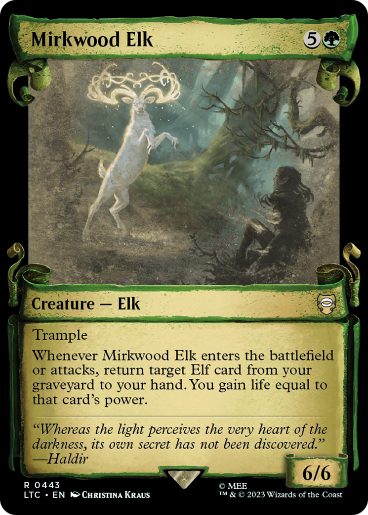 Mirkwood Elk [The Lord of the Rings: Tales of Middle-Earth Commander Showcase Scrolls] | Rock City Comics