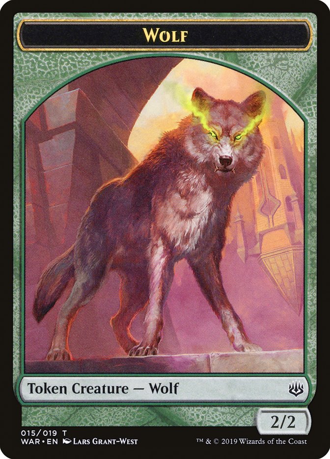 Wolf [War of the Spark Tokens] | Rock City Comics