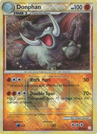 Donphan (40/123) (League Promo) [HeartGold & SoulSilver: Base Set] | Rock City Comics