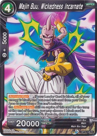 Majin Buu, Wickedness Incarnate [BT10-126] | Rock City Comics