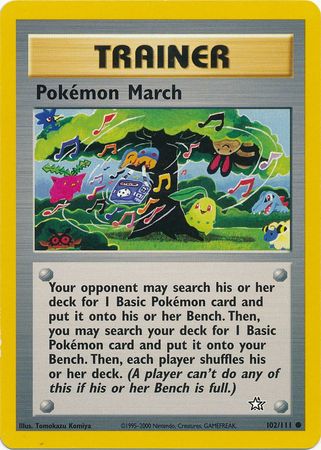 Pokemon March (102/111) [Neo Genesis Unlimited] | Rock City Comics