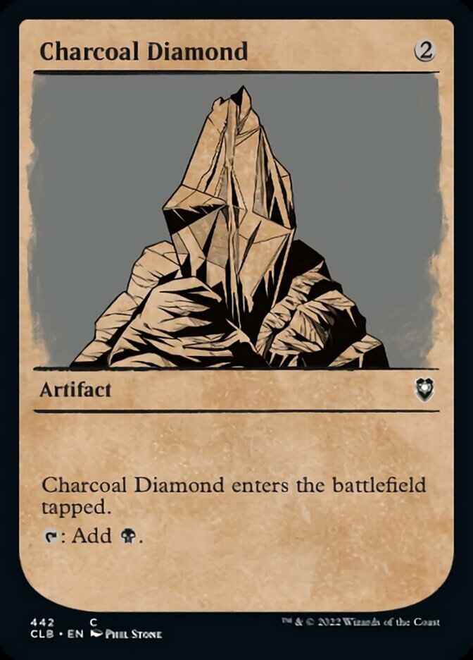 Charcoal Diamond (Showcase) [Commander Legends: Battle for Baldur's Gate] | Rock City Comics