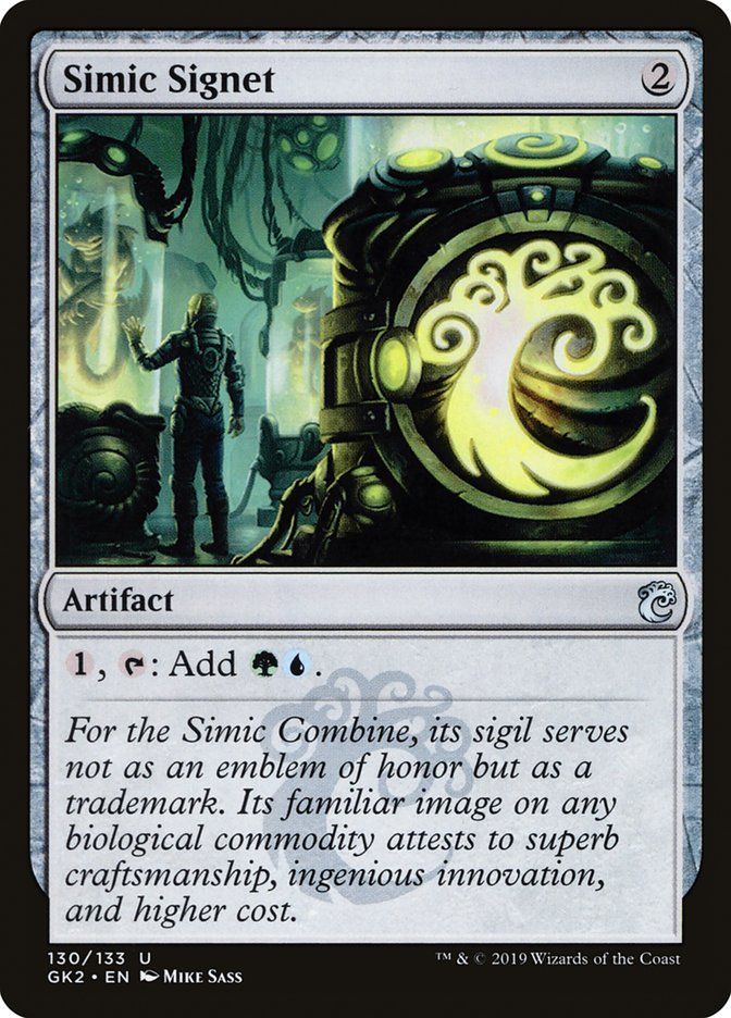 Simic Signet [Ravnica Allegiance Guild Kit] | Rock City Comics