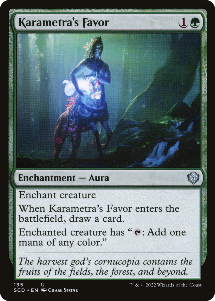 Karametra's Favor [Starter Commander Decks] | Rock City Comics