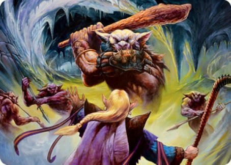 Den of the Bugbear (Dungeon Module) Art Card [Dungeons & Dragons: Adventures in the Forgotten Realms Art Series] | Rock City Comics