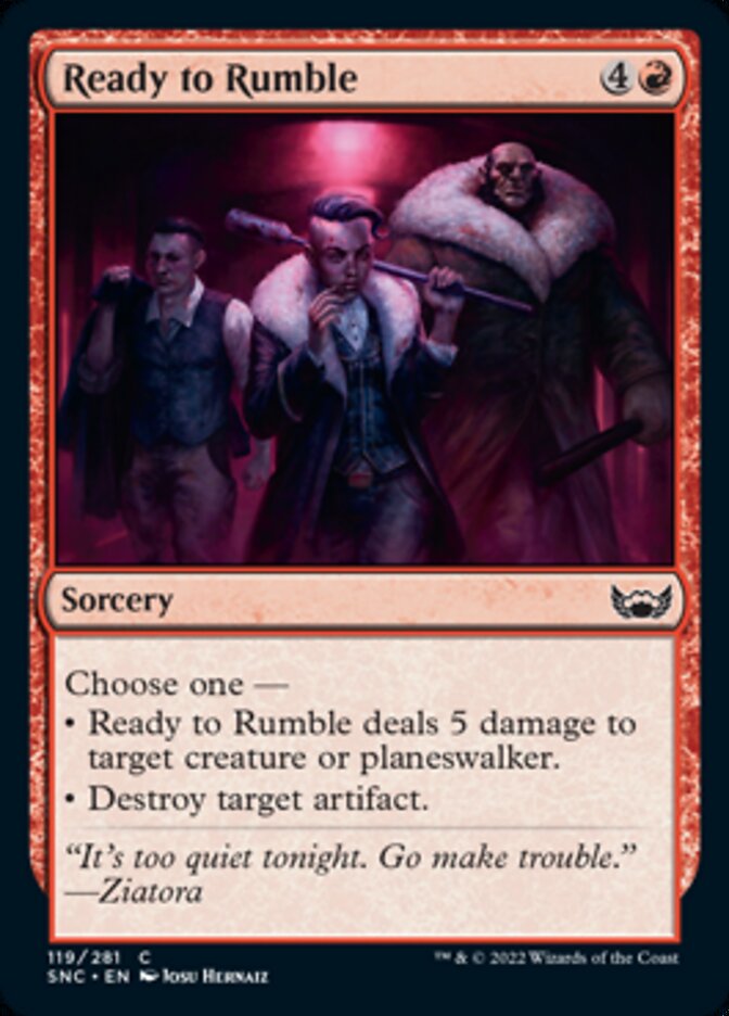 Ready to Rumble [Streets of New Capenna] | Rock City Comics