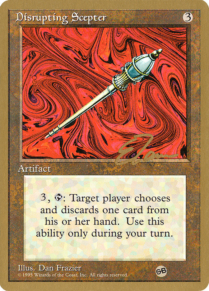 Disrupting Scepter (Eric Tam) (SB) [Pro Tour Collector Set] | Rock City Comics