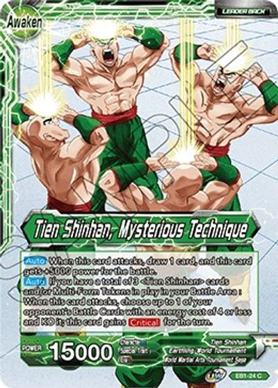 Tien Shinhan // Tien Shinhan, Mysterious Technique (EB1-024) [Battle Evolution Booster] | Rock City Comics