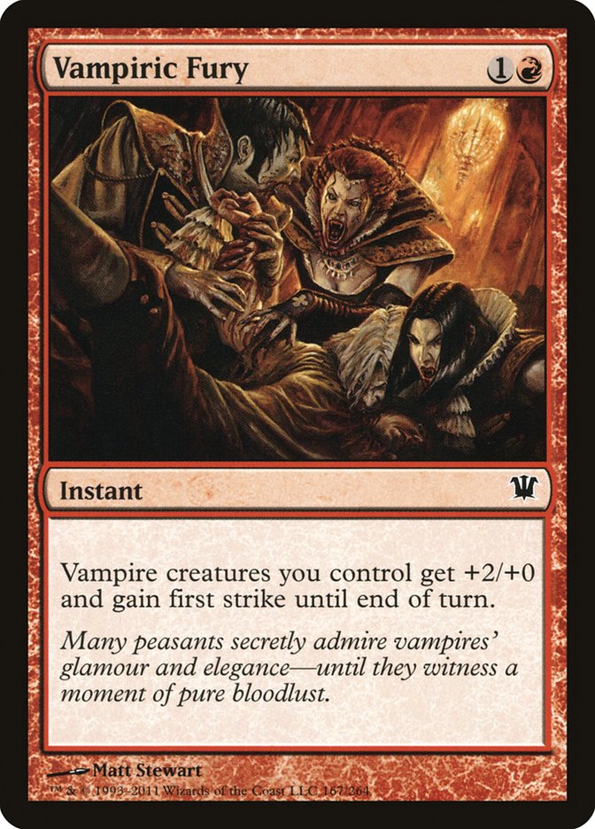 Vampiric Fury [Innistrad] | Rock City Comics