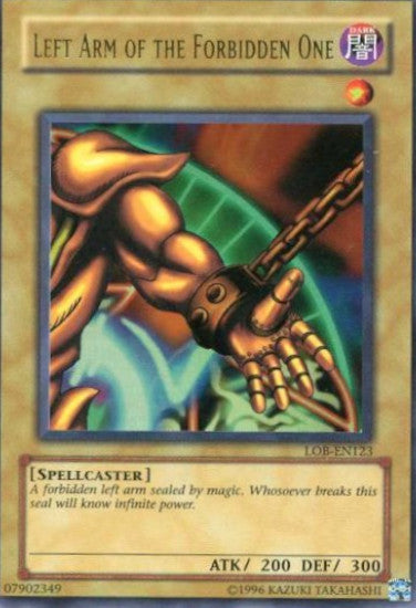 Left Arm of the Forbidden One [LOB-EN123] Ultra Rare | Rock City Comics