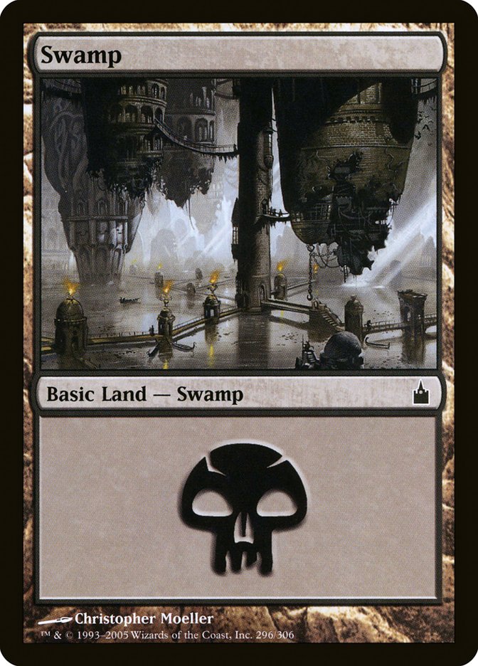 Swamp (296) [Ravnica: City of Guilds] | Rock City Comics