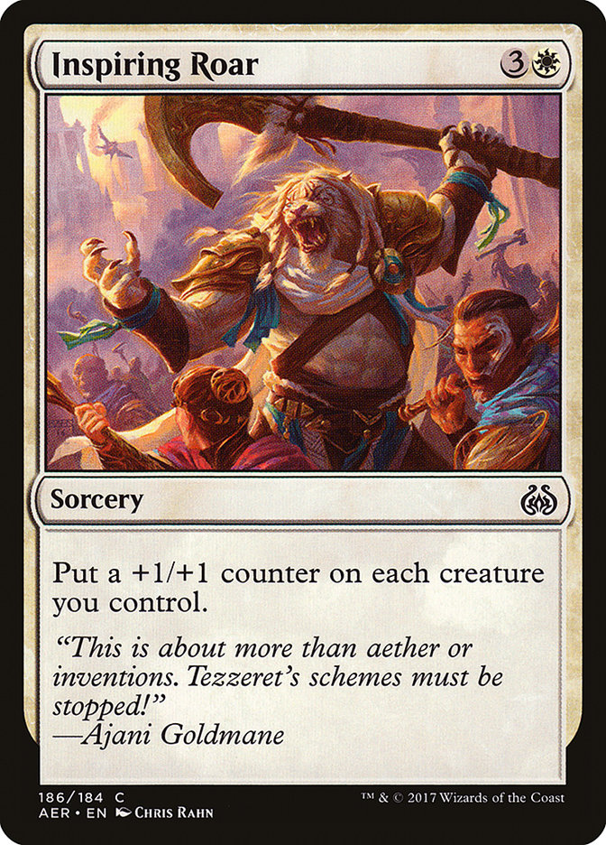 Inspiring Roar [Aether Revolt] | Rock City Comics