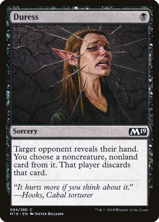 Duress [Core Set 2019] | Rock City Comics