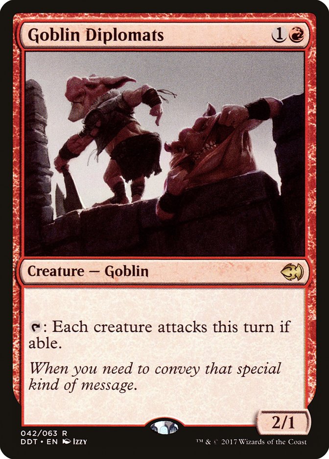 Goblin Diplomats [Duel Decks: Merfolk vs. Goblins] | Rock City Comics