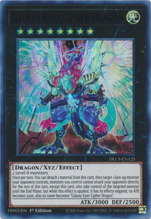 Galaxy-Eyes Cipher Dragon (Purple) [DLCS-EN125] Ultra Rare | Rock City Comics