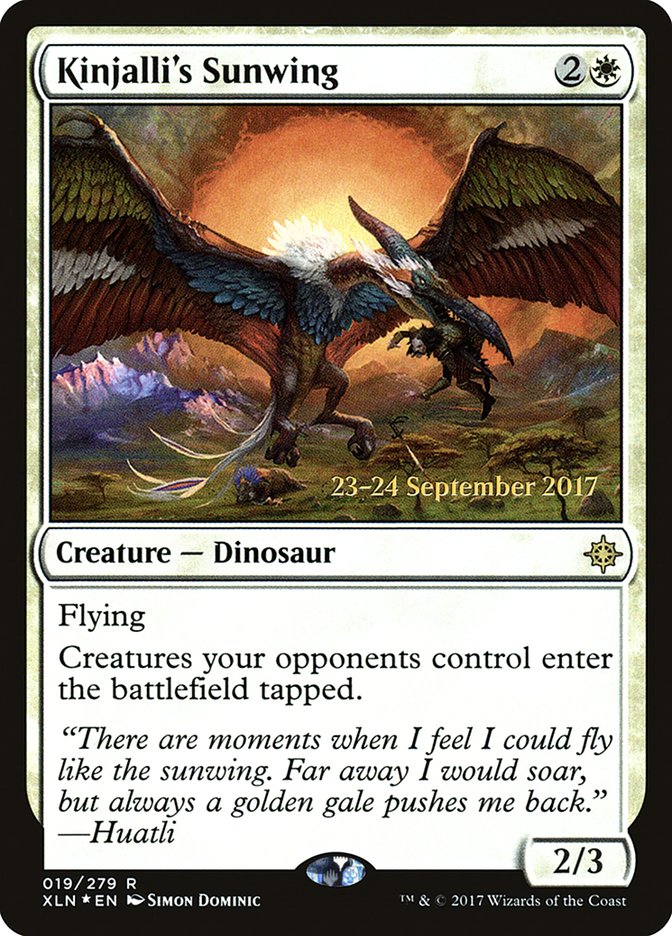 Kinjalli's Sunwing  [Ixalan Prerelease Promos] | Rock City Comics