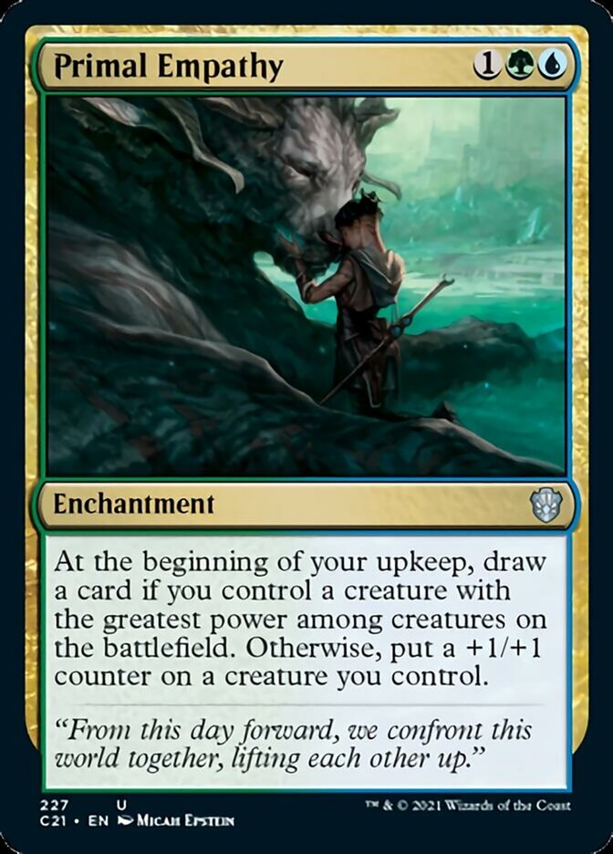 Primal Empathy [Commander 2021] | Rock City Comics