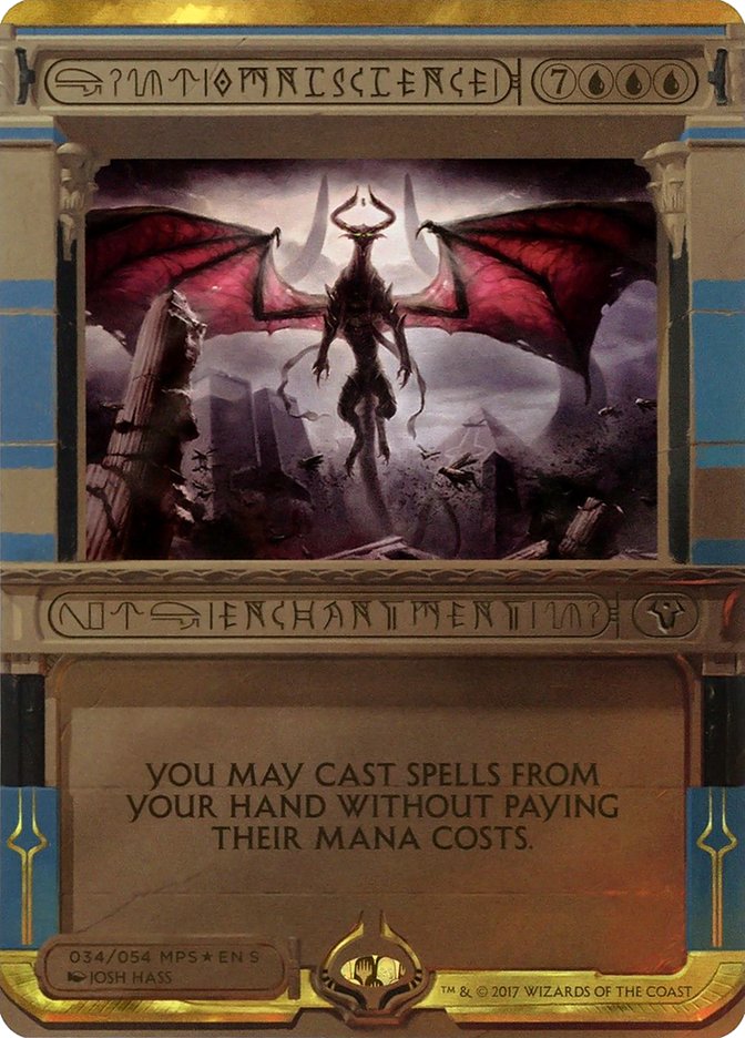 Omniscience (Invocation) [Amonkhet Invocations] | Rock City Comics