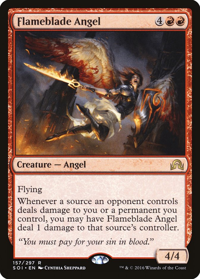 Flameblade Angel [Shadows over Innistrad] | Rock City Comics