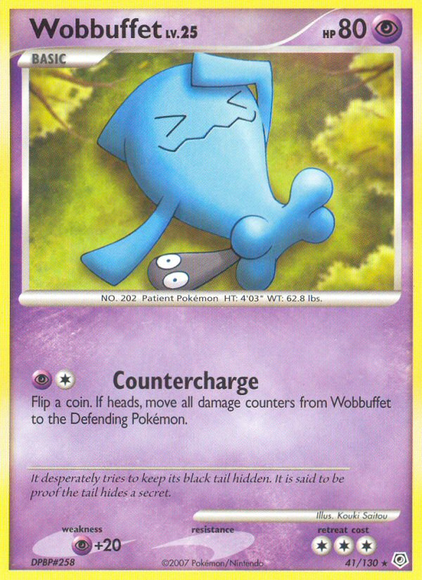 Wobbuffet (41/130) [Diamond & Pearl: Base Set] | Rock City Comics