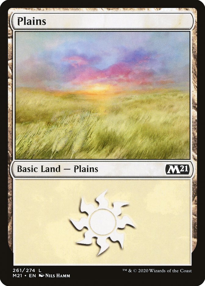 Plains (261) [Core Set 2021] | Rock City Comics