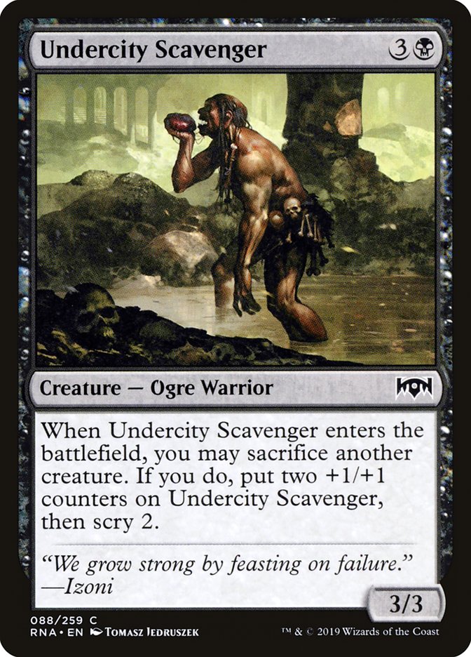 Undercity Scavenger [Ravnica Allegiance] | Rock City Comics