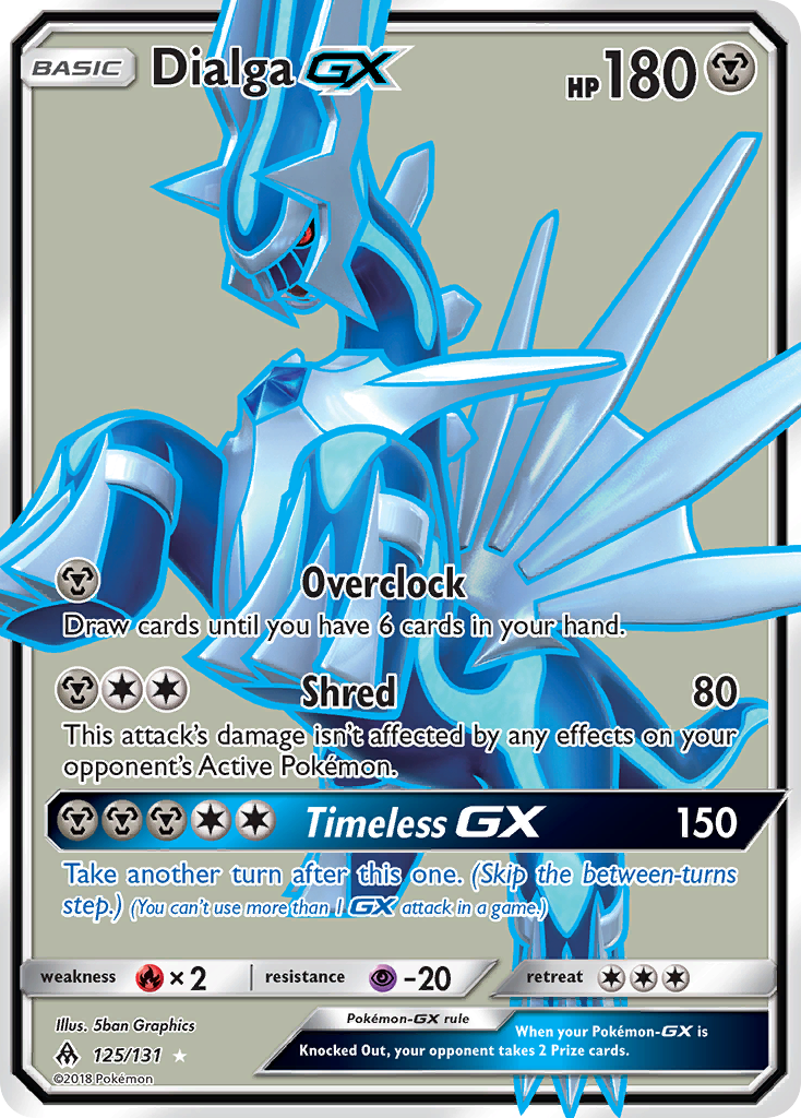 Dialga GX (125/131) [Sun & Moon: Forbidden Light] | Rock City Comics