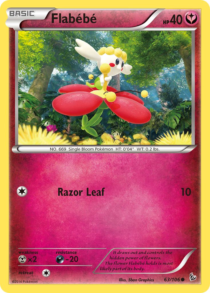 Flabebe (63/106) [XY: Flashfire] | Rock City Comics