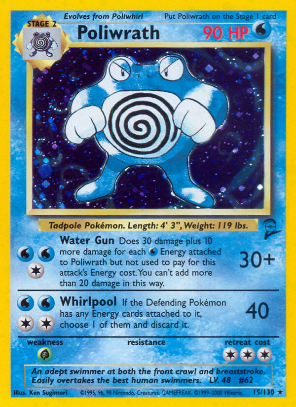 Poliwrath (15/130) [Base Set 2] | Rock City Comics