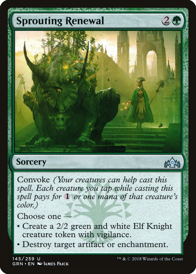 Sprouting Renewal [Guilds of Ravnica] | Rock City Comics