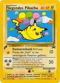 Pikachu (25) (Flying) [Pikachu World Collection Promos] | Rock City Comics