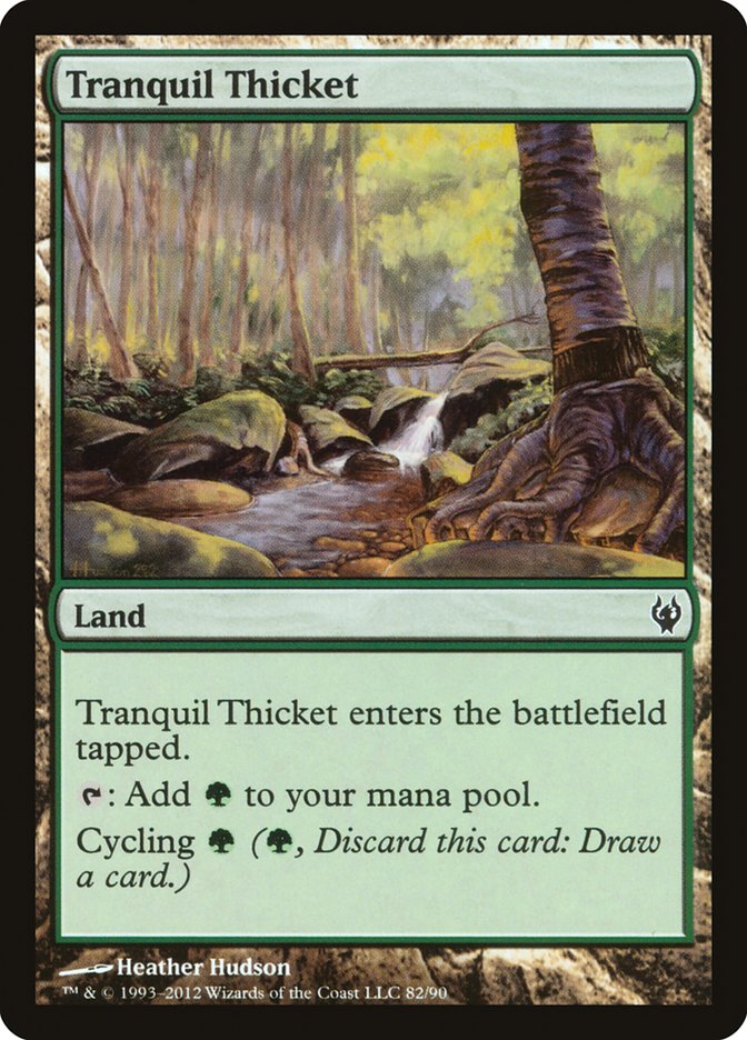 Tranquil Thicket [Duel Decks: Izzet vs. Golgari] | Rock City Comics